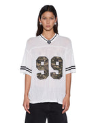 WOMENS DERBY BOYFRIEND SS JERSEY CAMO SHELL TEES