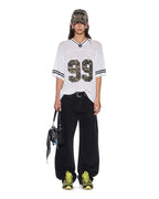 WOMENS DERBY BOYFRIEND SS JERSEY CAMO SHELL TEES