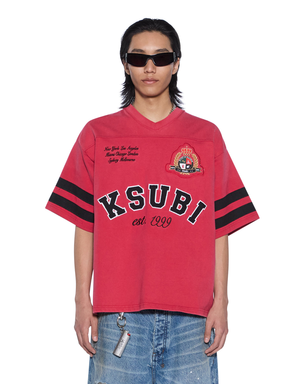 DUKE SS JERSEY CRIMSON