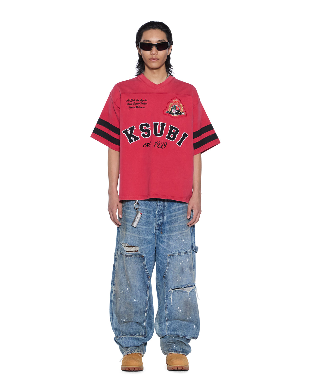 DUKE SS JERSEY CRIMSON