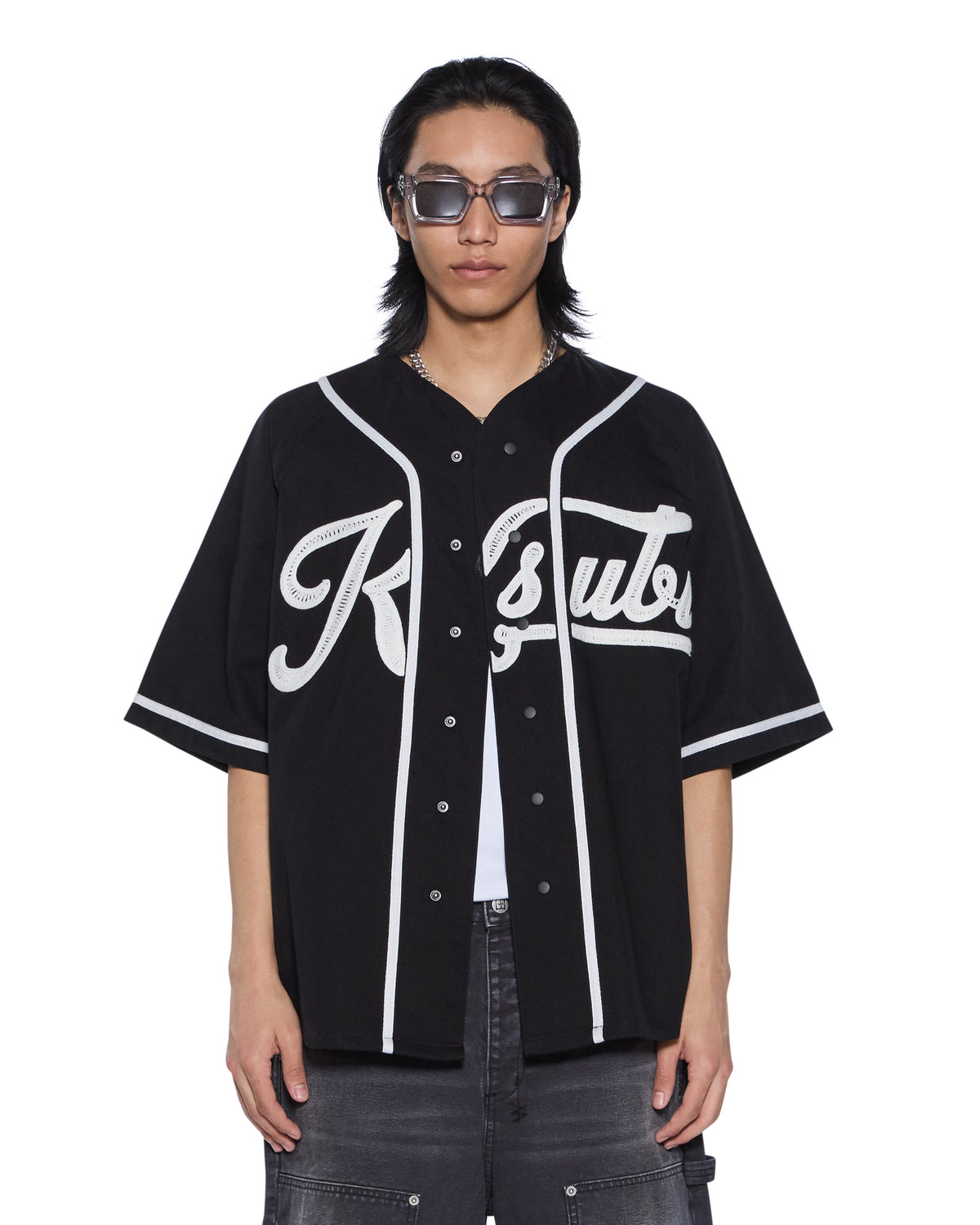 OUTFIELD SS JERSEY BLACK