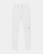 Mens Chitch Polar Krystal Slim Denim Jeans - White