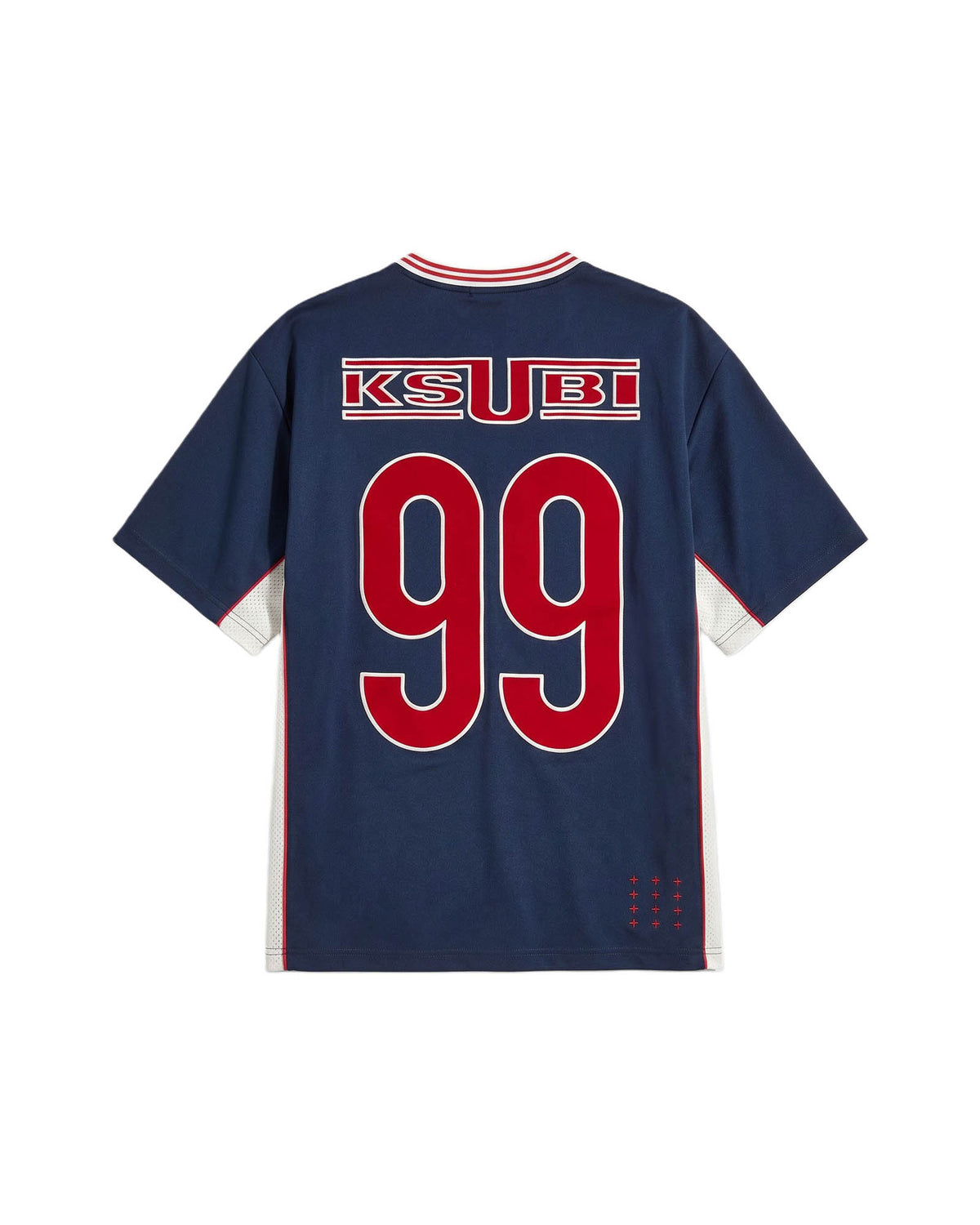 Mens Offside Ss Jersey Navy Relaxed Fashion Tops - Navy