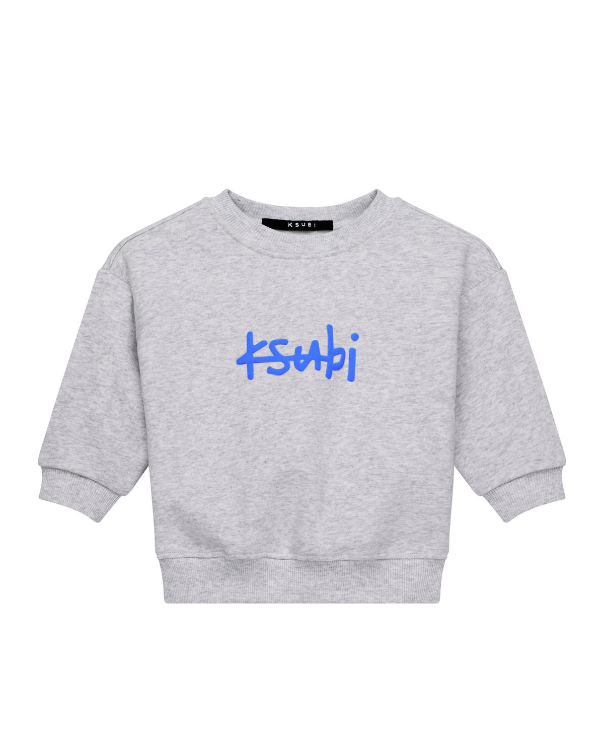 Kids Lil 1999 Biggie Crew Fleece Snow Marle Fleece - Grey