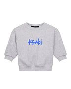 Kids Lil 1999 Biggie Crew Fleece Snow Marle Fleece - Grey