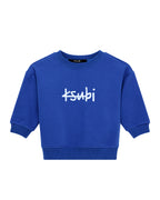KIDS LIL 1999 BIGGIE CREW FLEECE COBALT FLEECE