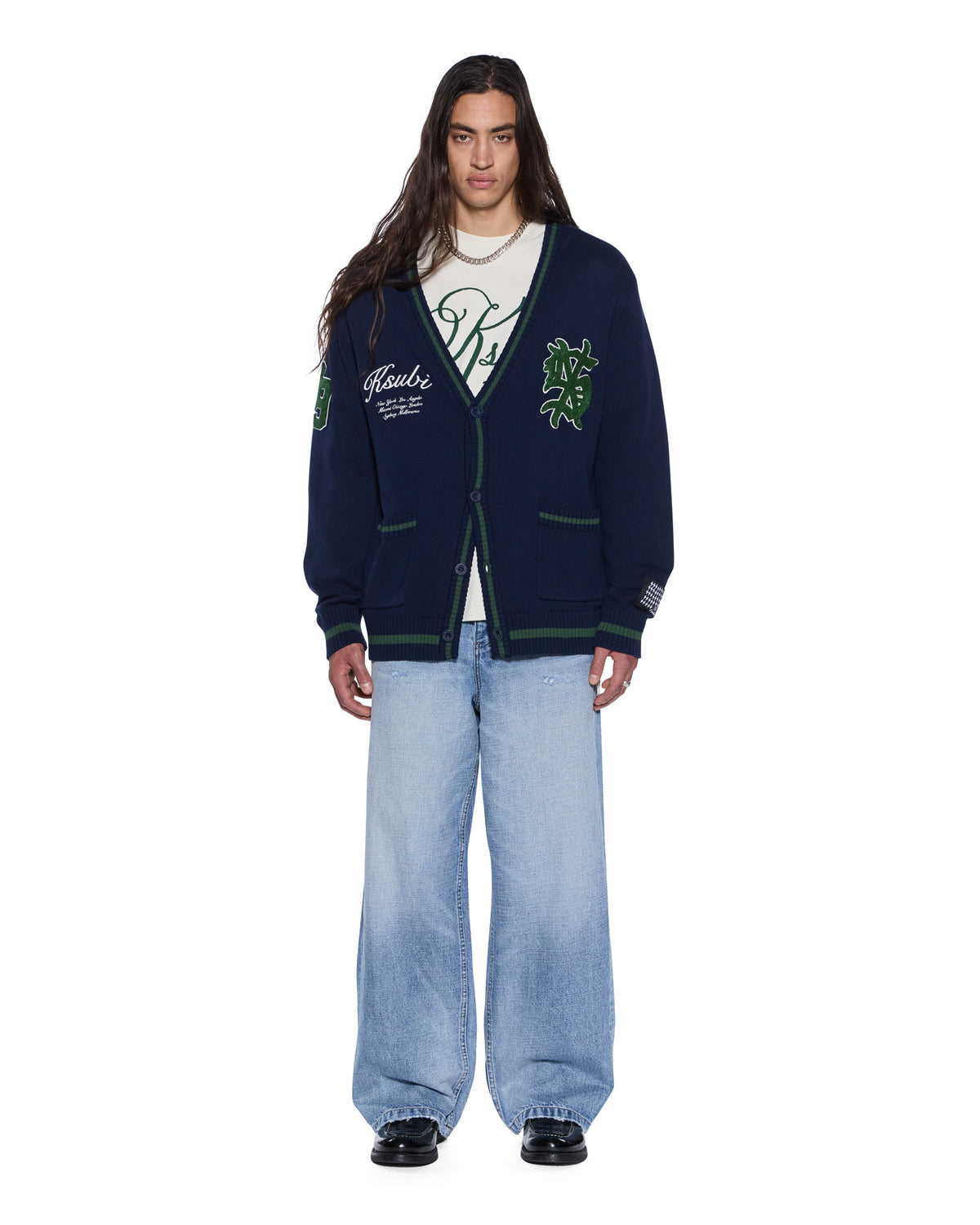 PLAYOFF CARDIGAN MIDNIGHT