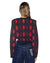 WOMENS  FABLE CARDI RED ARGYLE REGULAR KNITWEAR