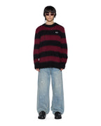 MENS RUGGED MOHAIR KNIT CREWNECK OX KNITWEAR
