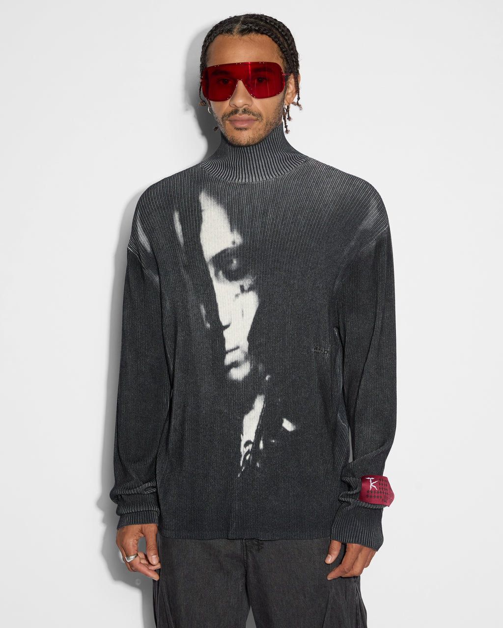 Mens Trippie Knit Black Knitwear | Ksubi