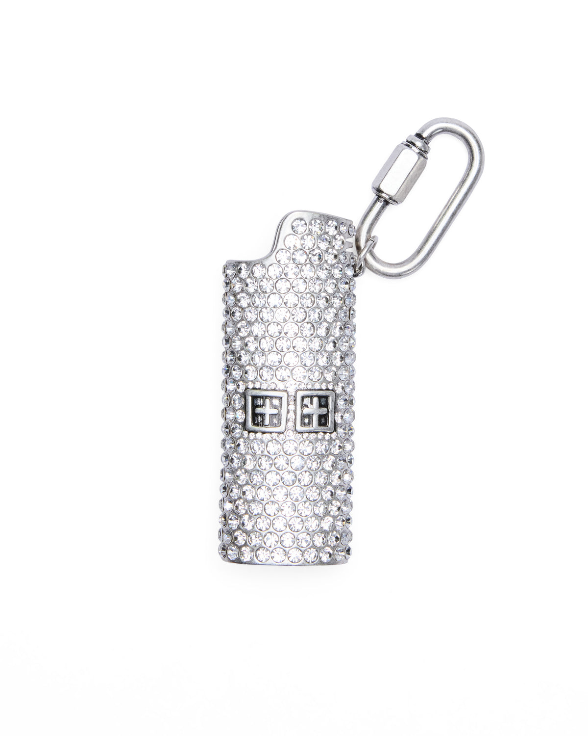 Ksubi Krystal Lighter Case, Silver Ksubi Krystal Lighter Case, Silver