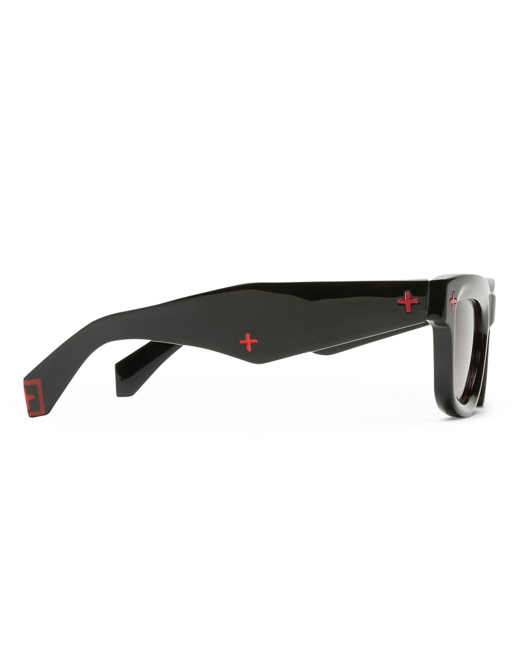 Goodsen Sunglasses Black Red Eyewear - Black