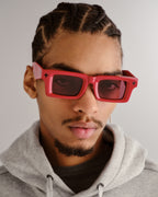 SMITHS SUNGLASSES RED BLACK EYEWEAR