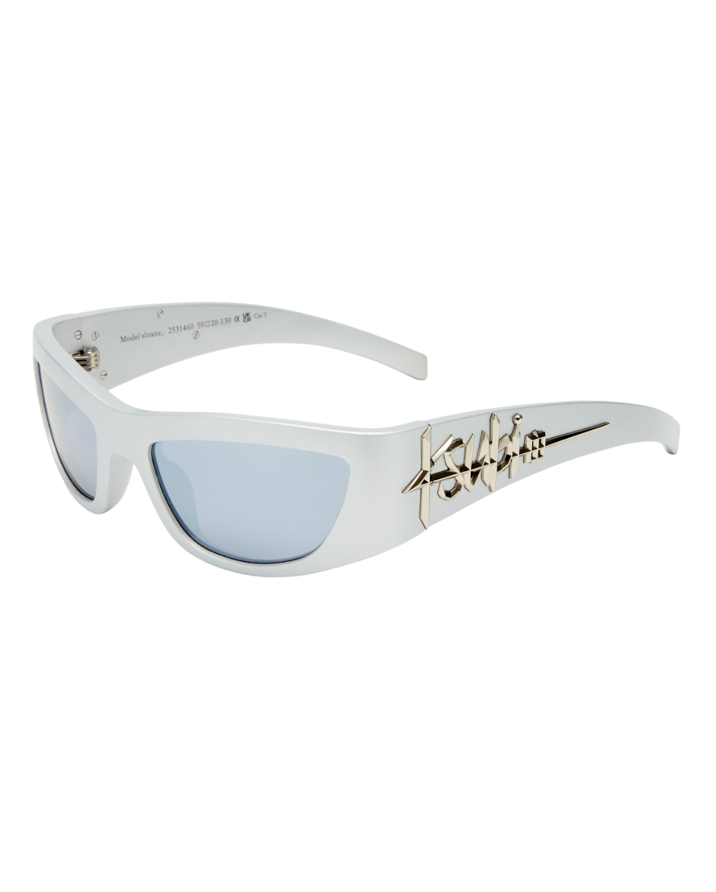 SLOANE SUNGLASSES METALLIC CHROME EYEWEAR
