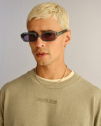 THE SEVEN SEVENS SUNGLASSES KRYSTAL DENIM EYEWEAR