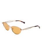 THE RIPLEY SUNGLASSES GOLD EYEWEAR