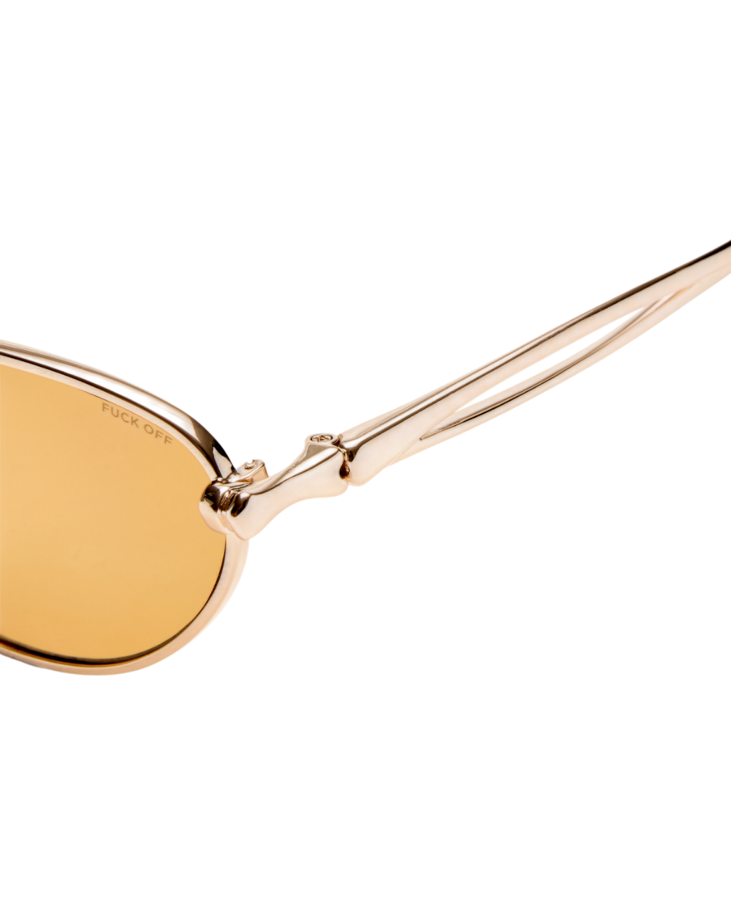 THE RIPLEY SUNGLASSES GOLD EYEWEAR