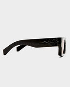 The Kingy Black Amber Tint Eyewear - Black