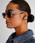 The Kingy Krystal Eyewear - Grey