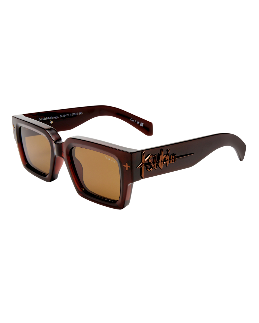 THE KINGY SUNGLASSES TOBACCO EYEWEAR