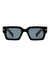  THE KINGY SUNGLASSES BLACK SILVER EYEWEAR