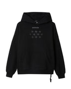 MENS KSUBI X STAYME7O EKCESS HOODIE JET BLACK FLEECE