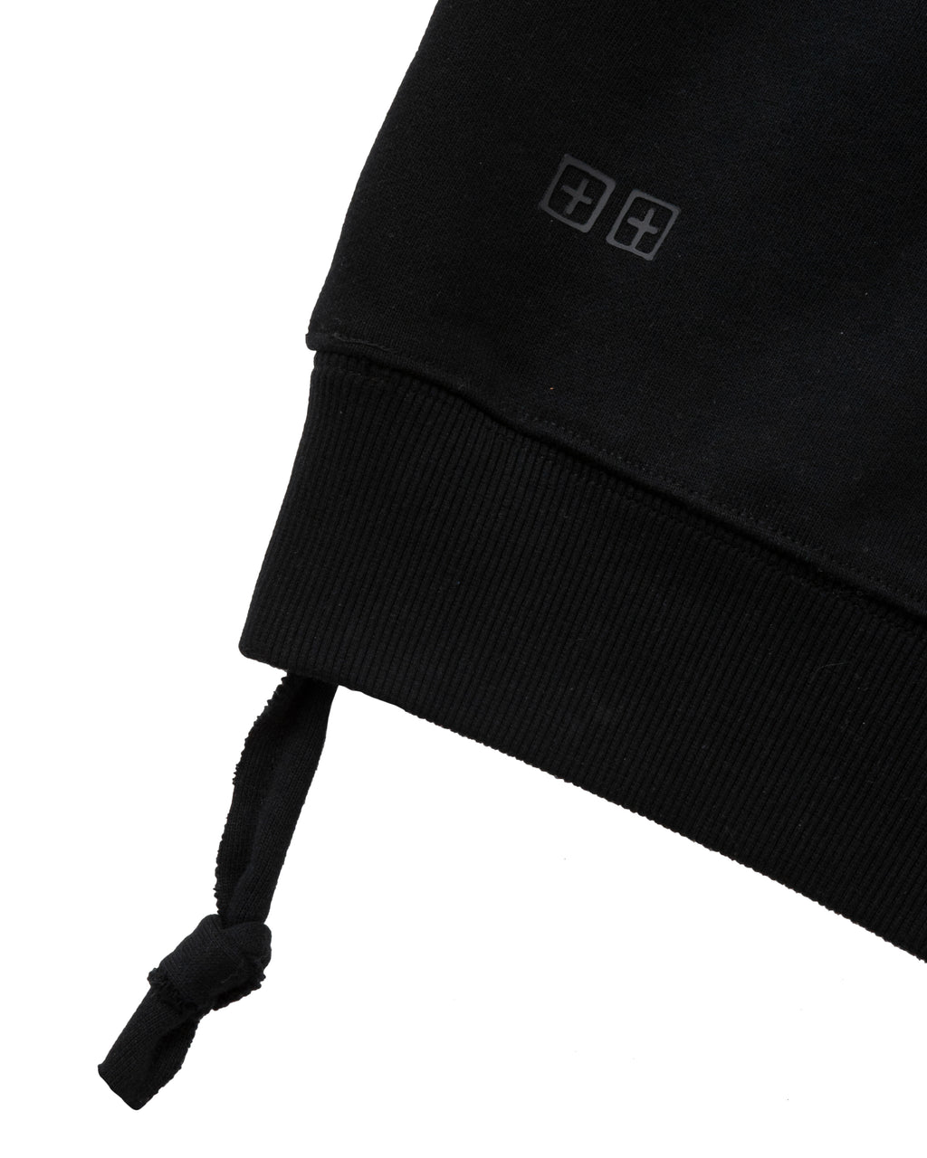 MENS KSUBI X STAYME7O EKCESS HOODIE JET BLACK FLEECE