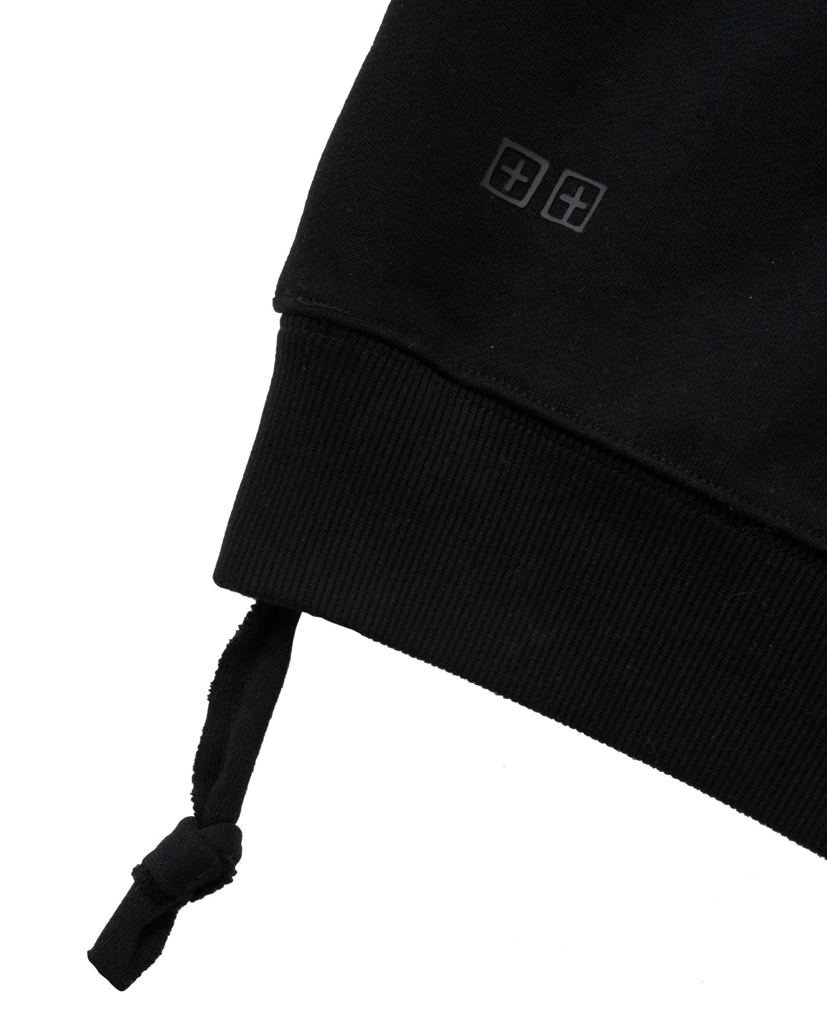 MENS KSUBI X STAYME7O EKCESS HOODIE JET BLACK FLEECE