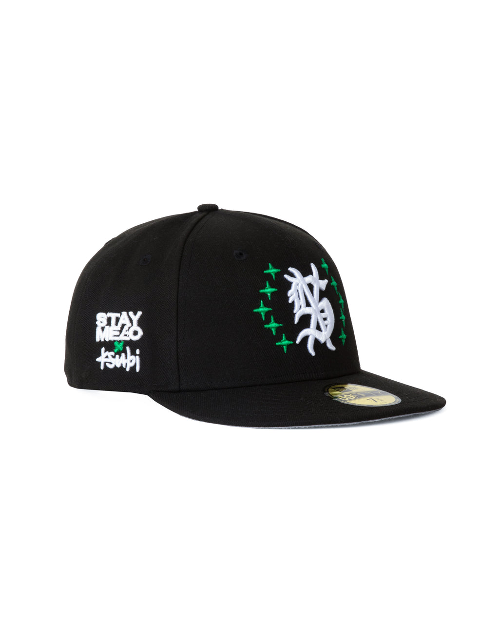 KSUBI X STAYME7O FITTED CAP BLACK HEADWEAR