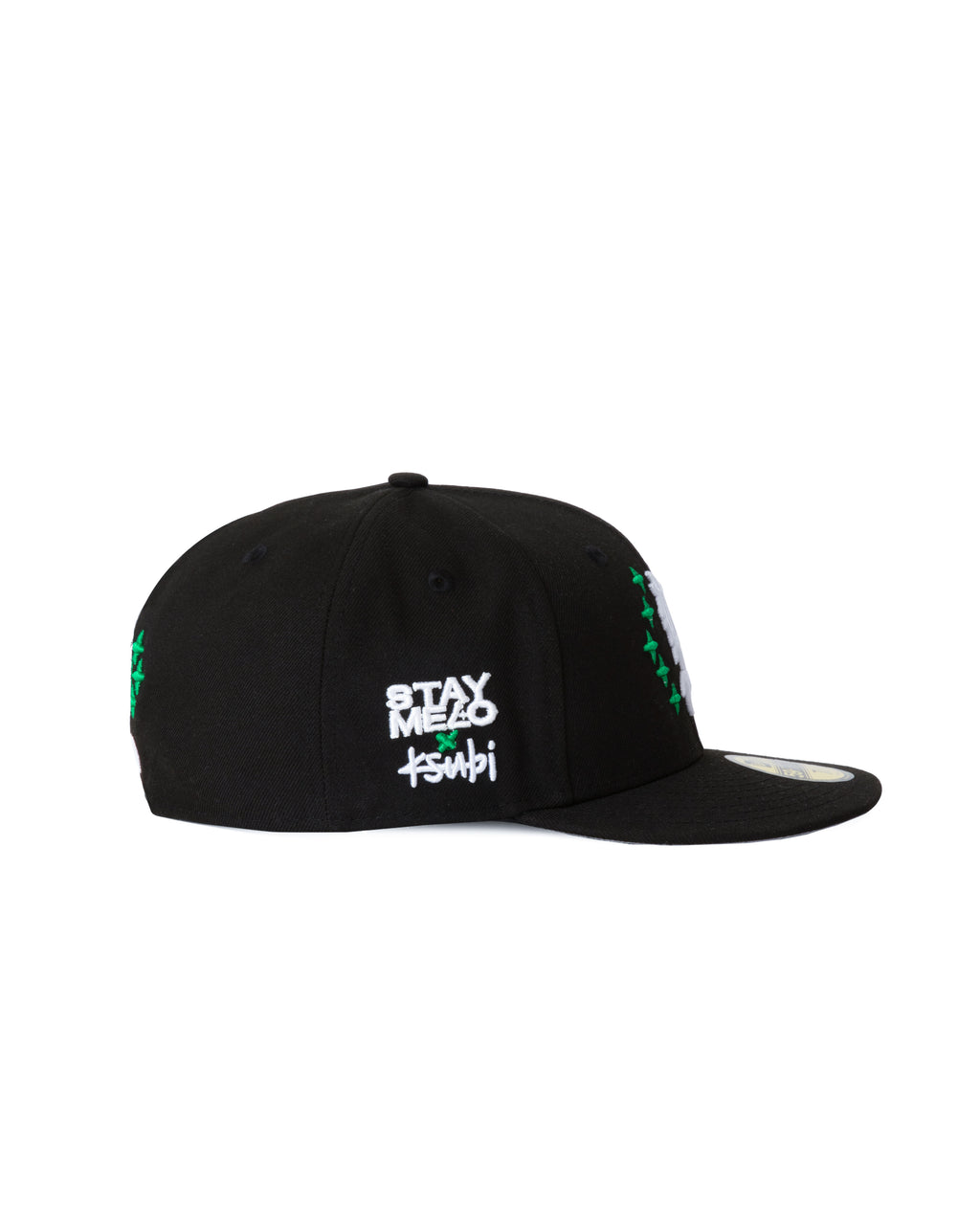 KSUBI X STAYME7O FITTED CAP BLACK HEADWEAR