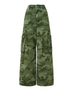 WOMENS KSUPER CARGO PANT HASH CAMO PANTS