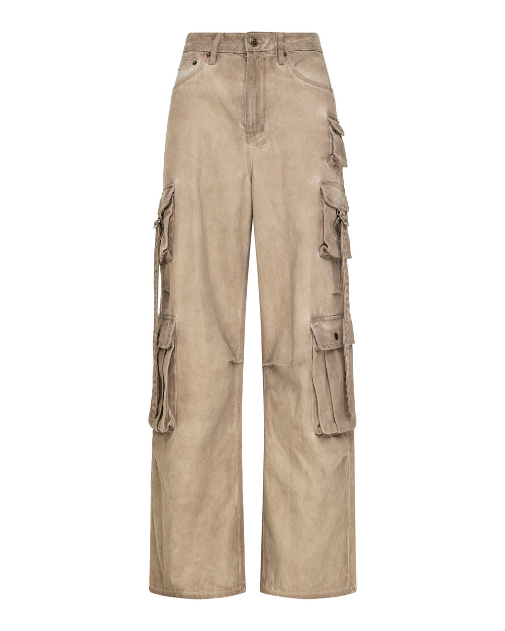 WOMENS KSUPER CARGO TERRA DENIM JEANS