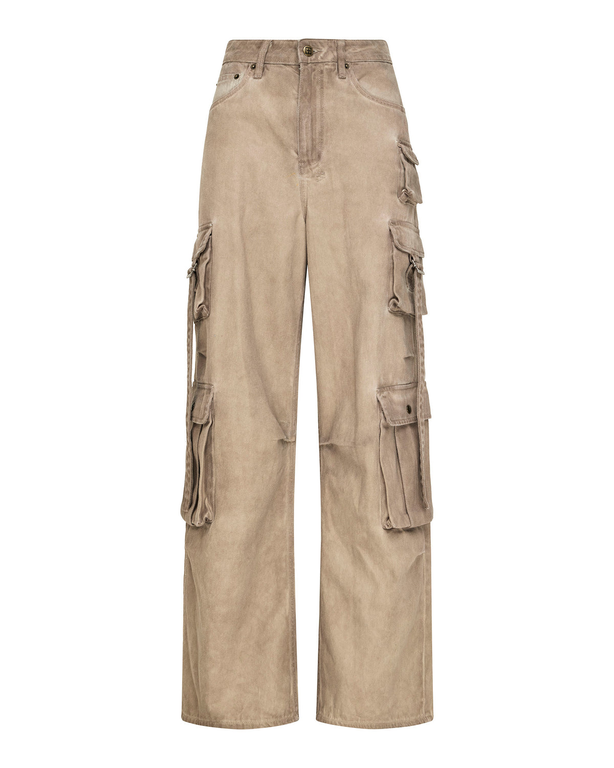 WOMENS KSUPER CARGO TERRA DENIM JEANS