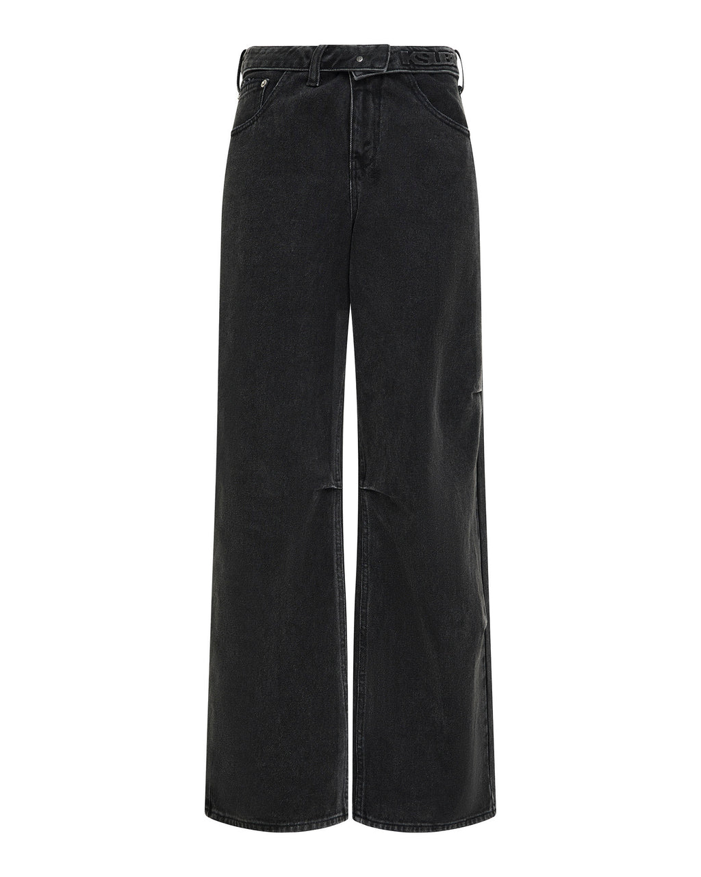 WOMENS KSUPER FLIP NOIR DENIM JEANS