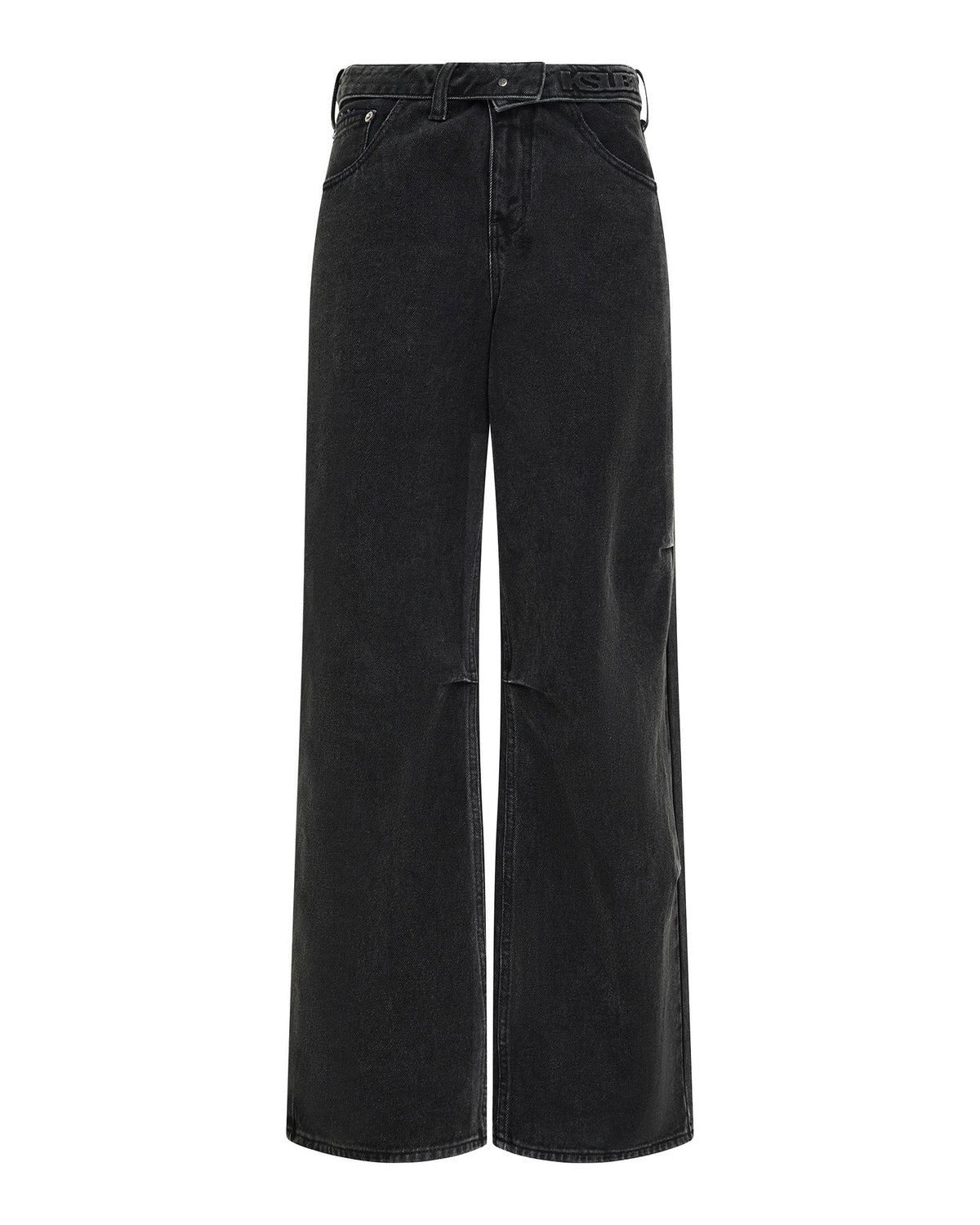 WOMENS KSUPER FLIP NOIR DENIM JEANS