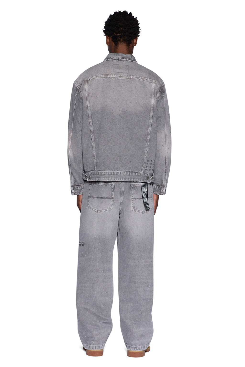 Mens Oh G Jacket Iron Grey Jackets - Grey