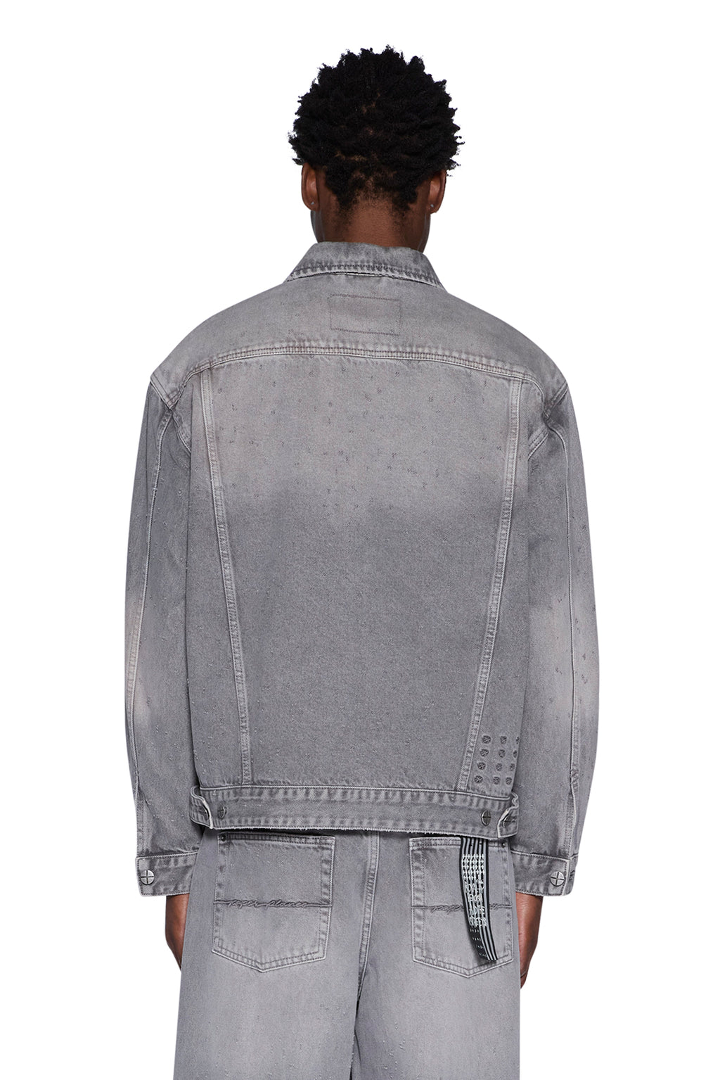 Mens Oh G Jacket Iron Grey Jackets - Grey