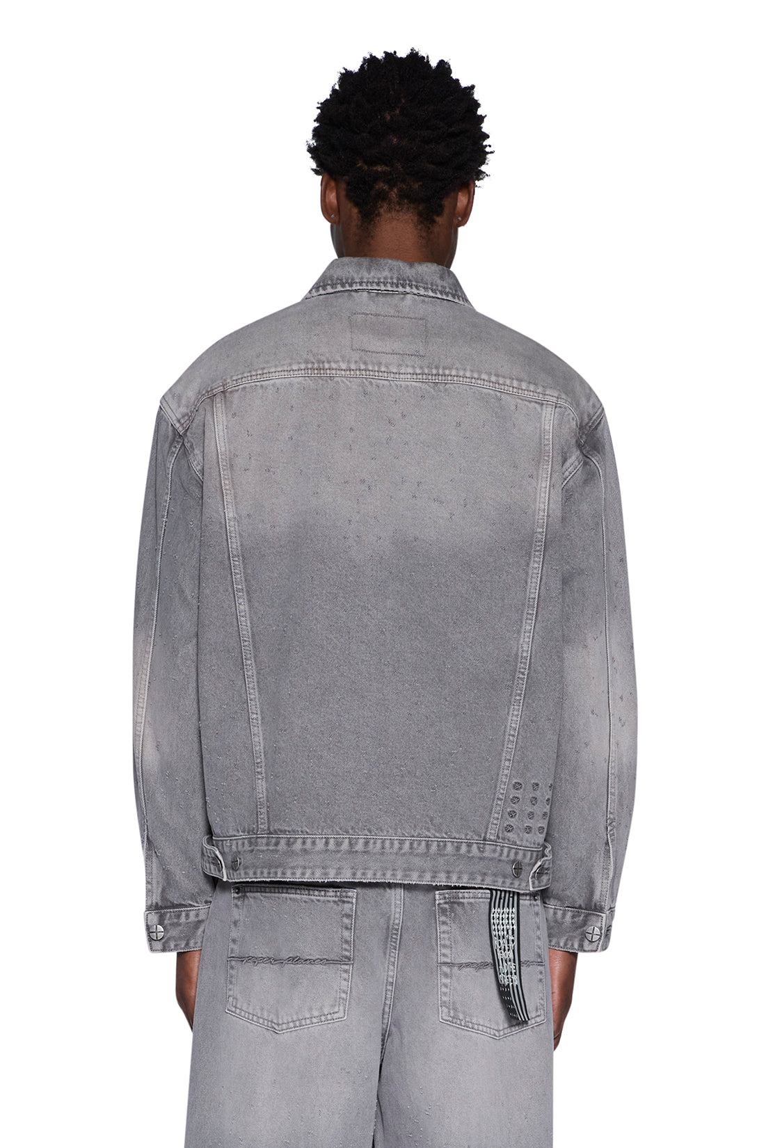 Mens Oh G Jacket Iron Grey Jackets - Grey