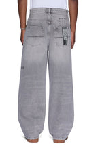 Mens Maxx Iron Grey Shotgun Denim Jeans - Grey