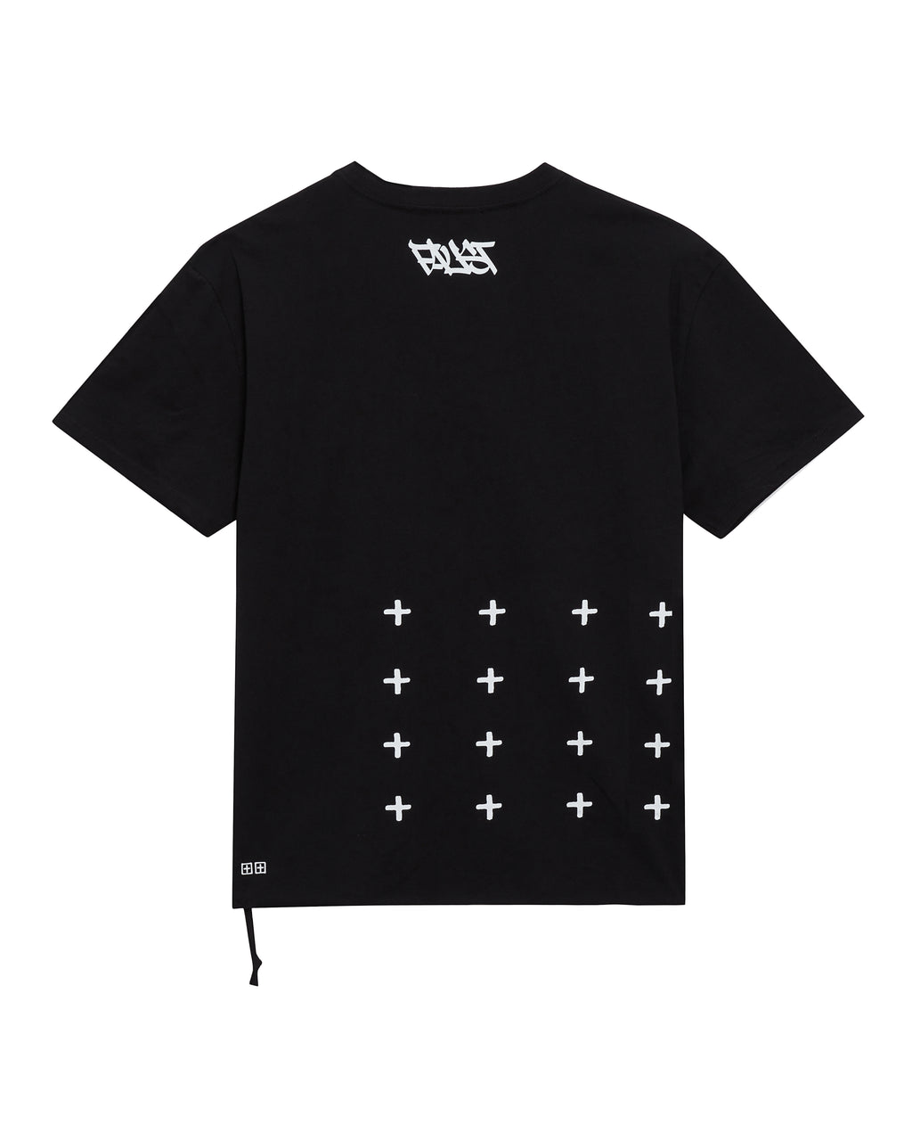 MENS FAUST BIGGIE SS TEE JET BLACK TEES