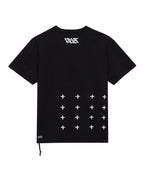 MENS FAUST BIGGIE SS TEE JET BLACK TEES