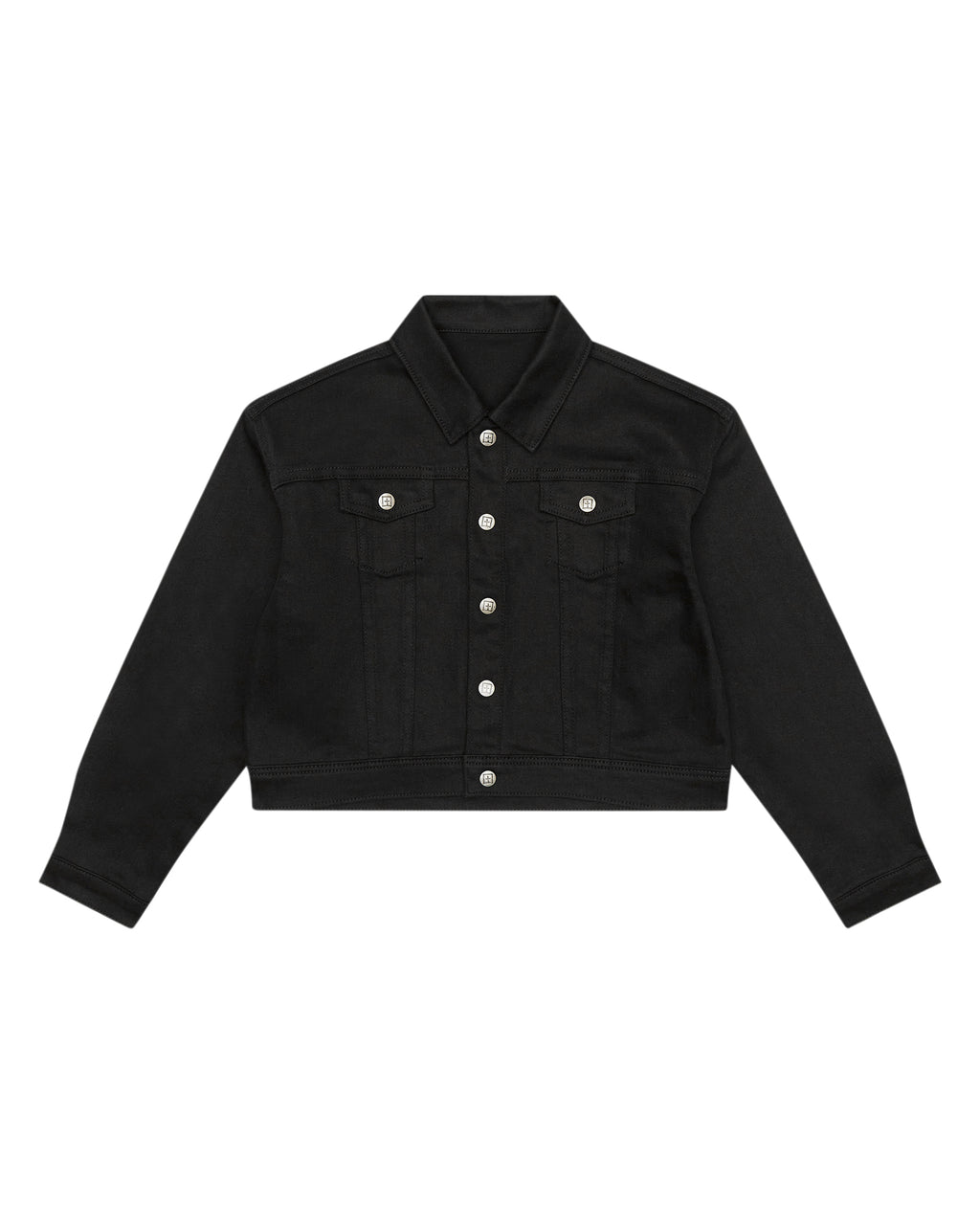 Kids Lil Oh G Jacket Black Rebel Oversized Jackets - Black