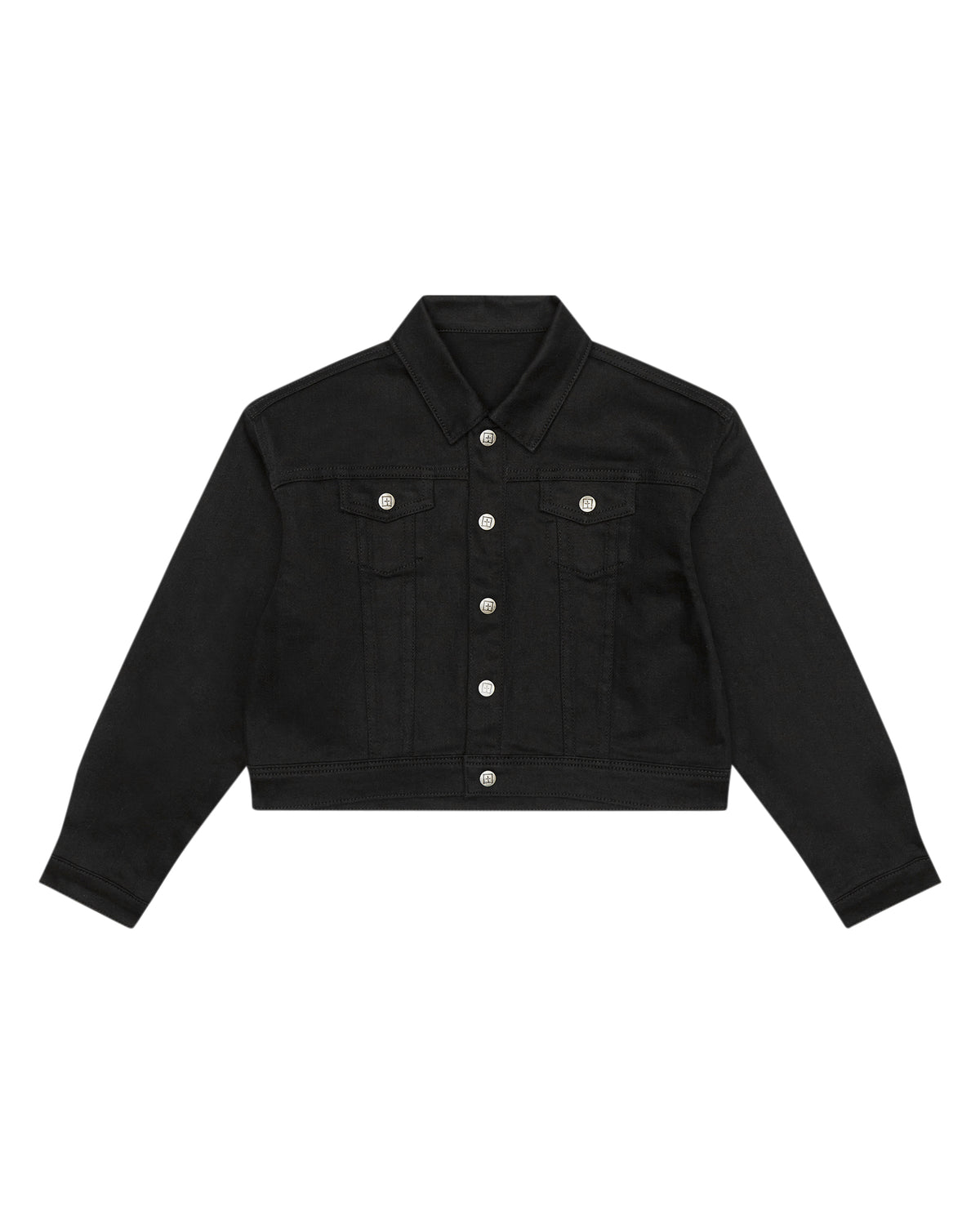 Kids Lil Oh G Jacket Black Rebel Oversized Jackets - Black