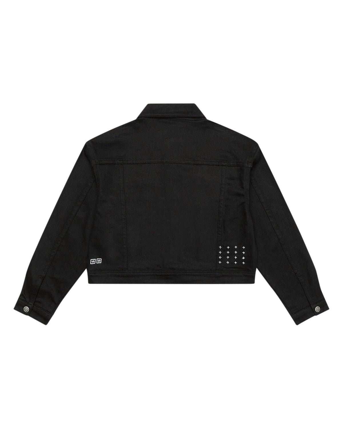 Kids Lil Oh G Jacket Black Rebel Oversized Jackets - Black