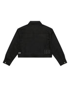 Kids Lil Oh G Jacket Black Rebel Oversized Jackets - Black