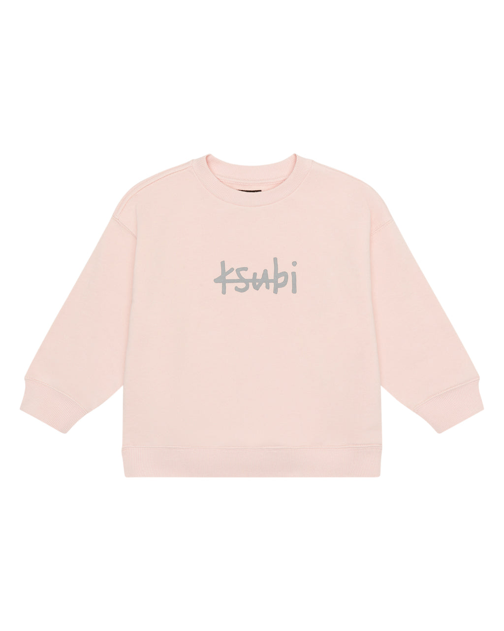 Kids 1999 Lil Biggie Crew Magnolia Oversized Fleece - Pink