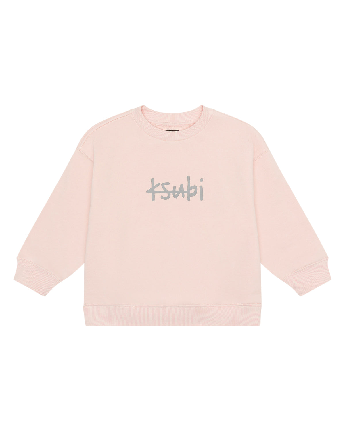 Kids 1999 Lil Biggie Crew Magnolia Oversized Fleece - Pink
