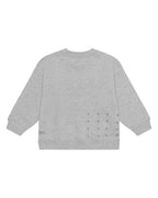 Kids 1999 Lil Biggie Crew Grey Marle Oversized Fleece - Grey