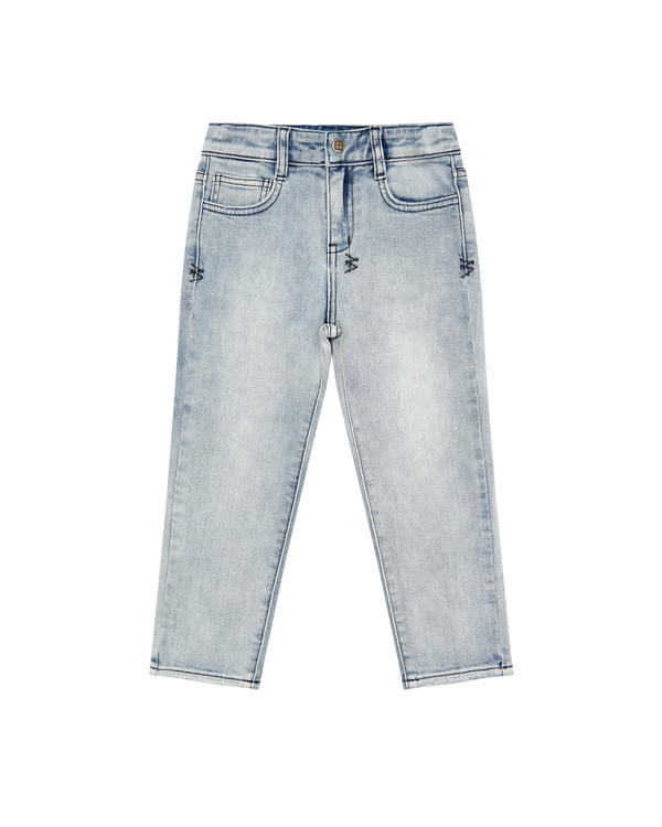 Kids Lil Jett Jean Philly Blue Regular Denim Jeans | Ksubi ++