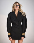 DARE BLAZER DRESS BLACK